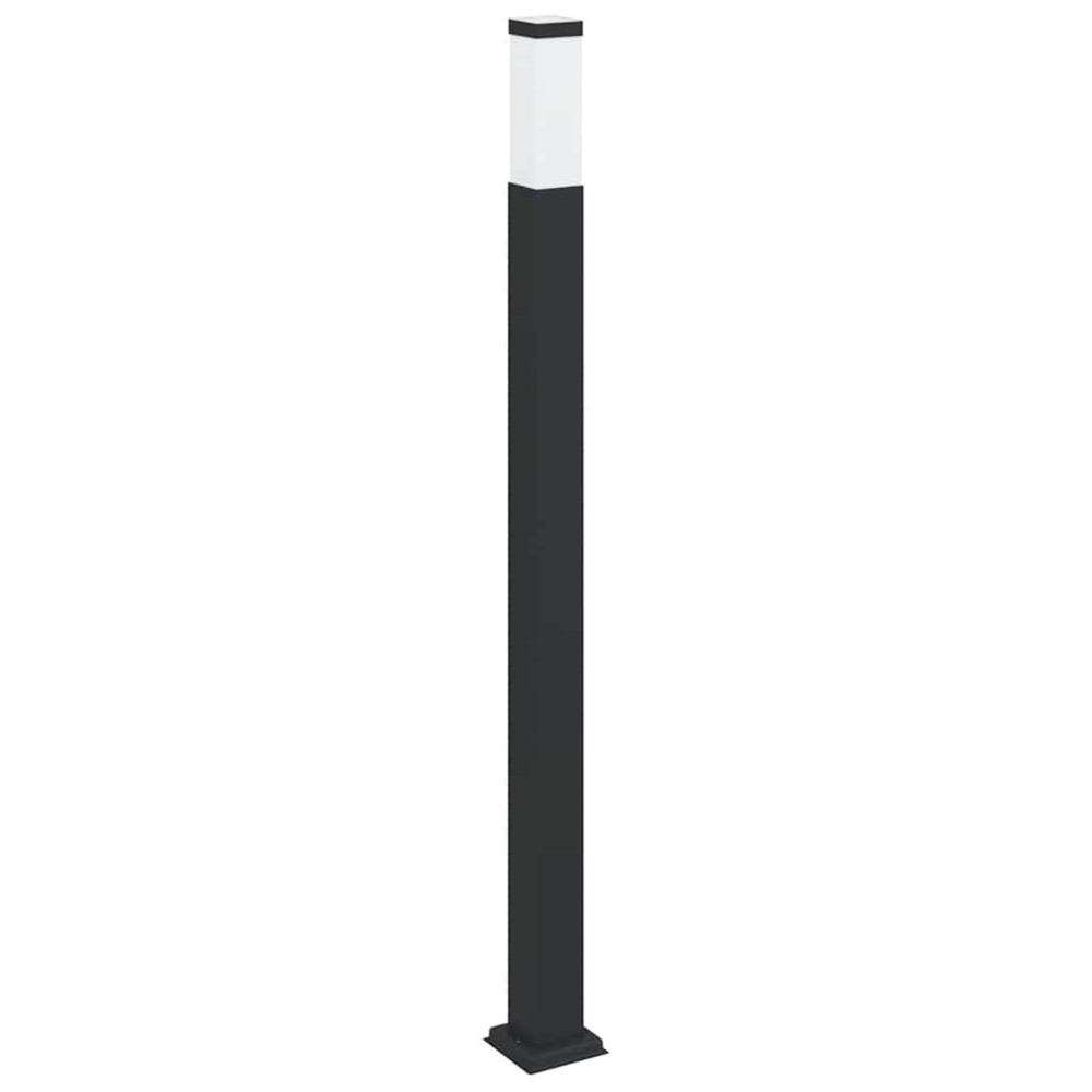 Produktbild för Pollare 110 cm svart IP44