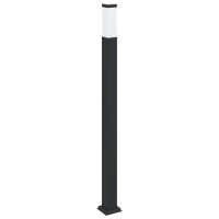 Produktbild för Pollare 110 cm svart IP44