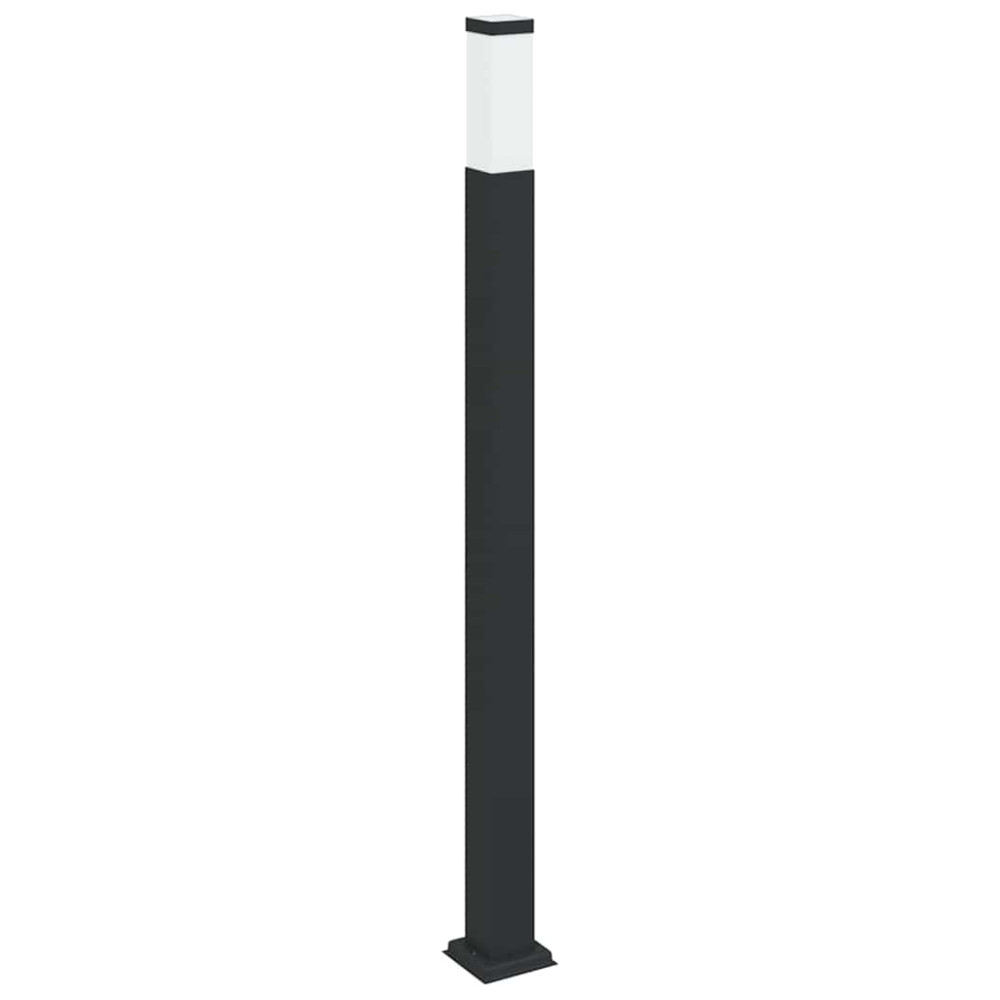 Produktbild för Pollare 110 cm svart IP44