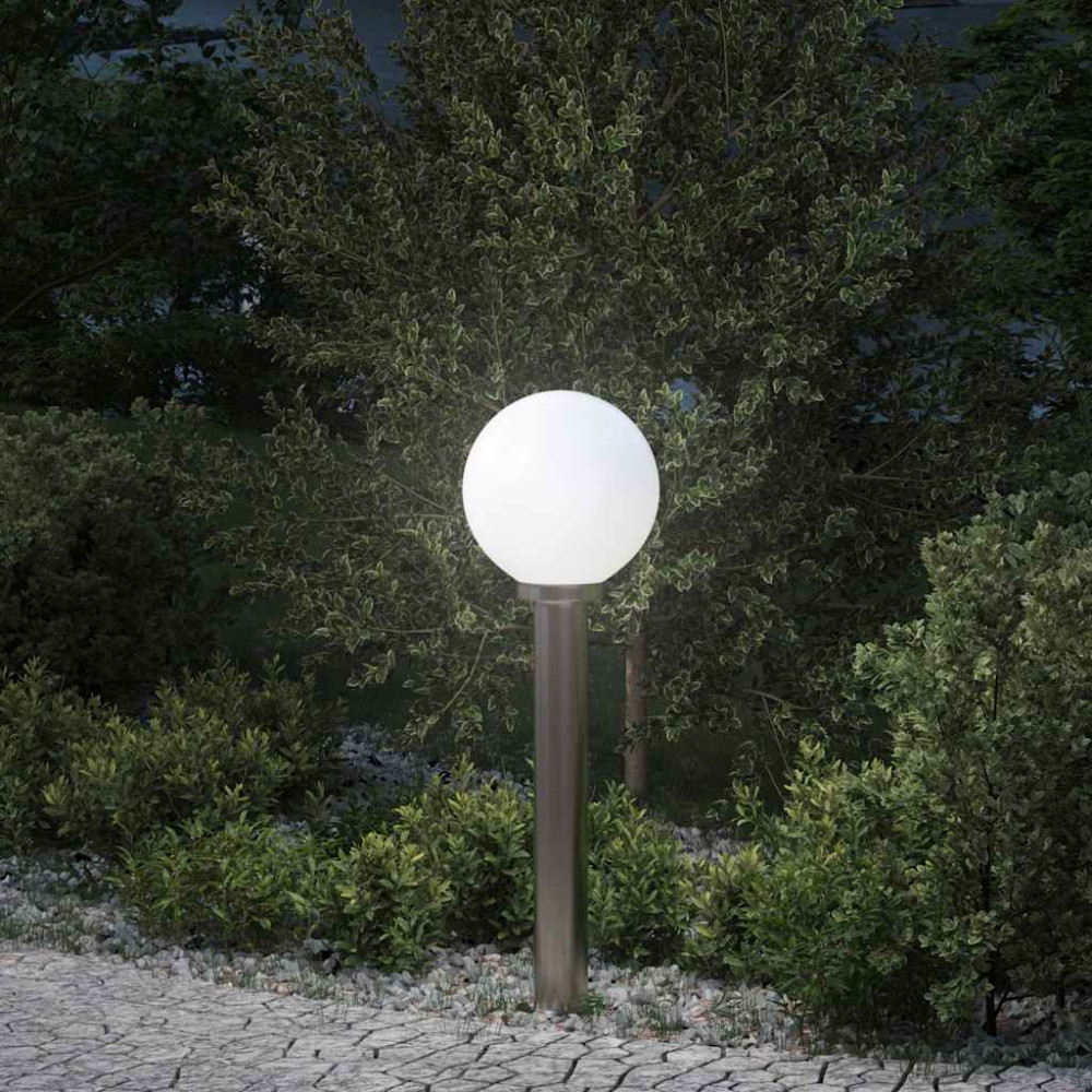 Produktbild för Pollare 80 cm rostfritt stål IP44