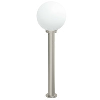 Produktbild för Pollare med sensor 80 cm rostfritt stål IP44