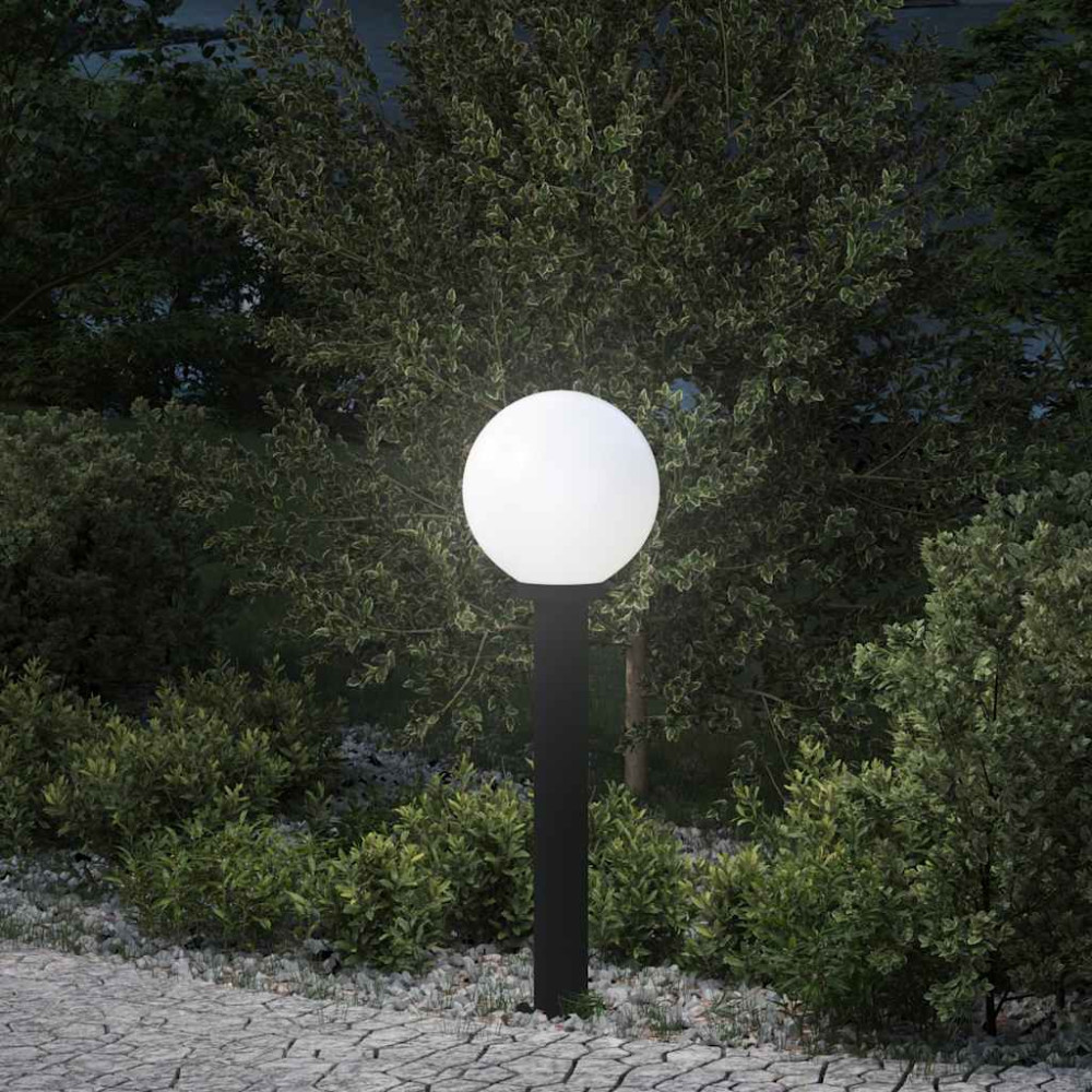 Produktbild för Pollare 80 cm svart IP44