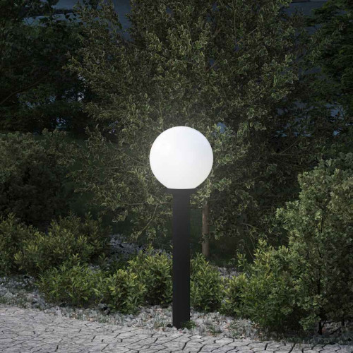 vidaXL Pollare 80 cm svart IP44
