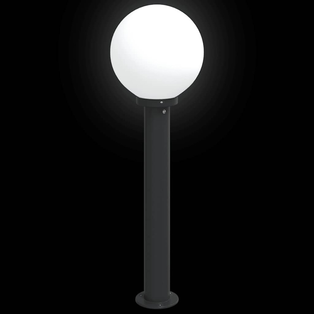 Produktbild för Pollare 80 cm svart IP44