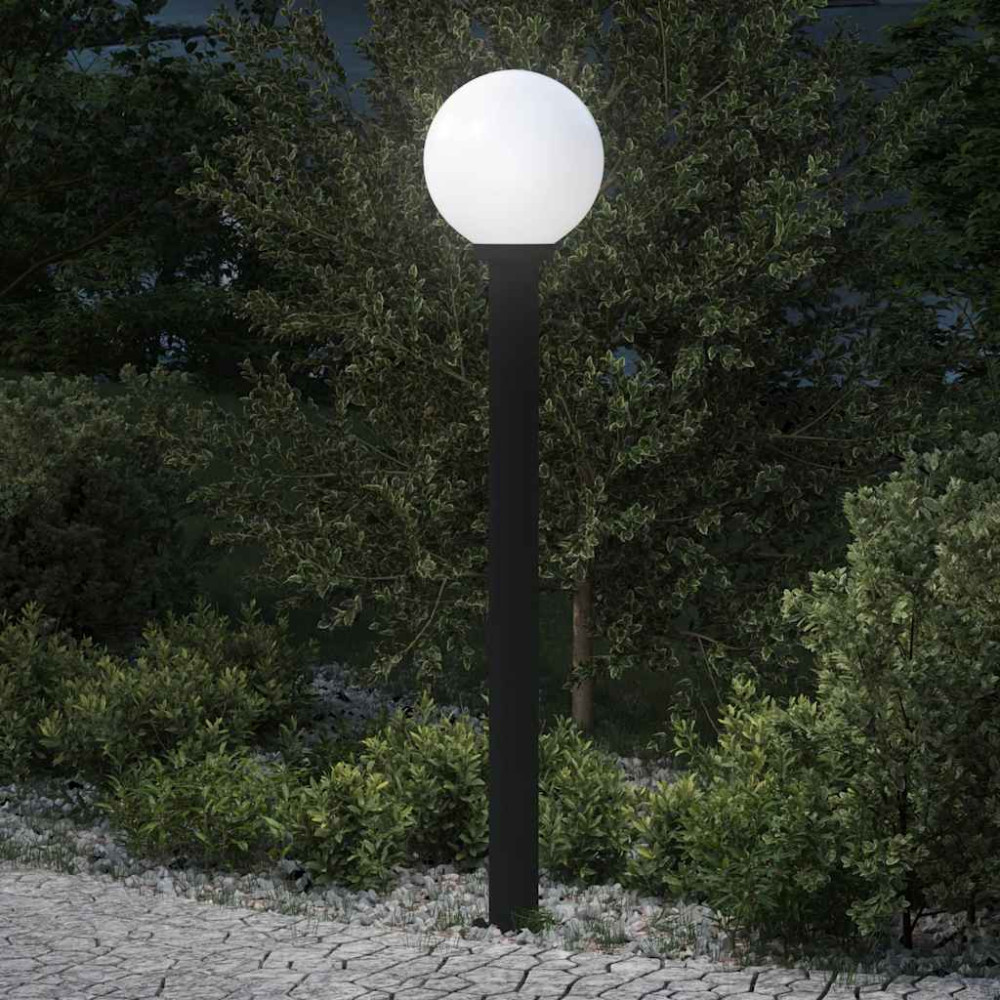 Produktbild för Pollare 120 cm svart IP44