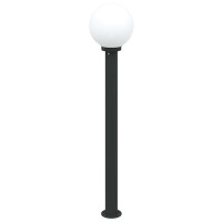 Produktbild för Pollare 120 cm svart IP44