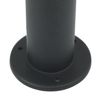 Produktbild för Pollare med sensor 80 cm svart IP44