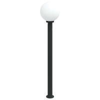 Produktbild för Pollare med sensor 120 cm svart IP44