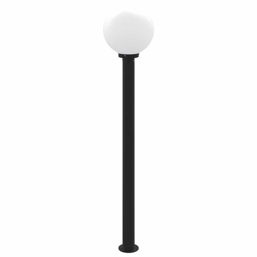 Produktbild för Pollare med sensor 120 cm svart IP44