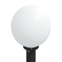 Produktbild för Pollare med sensor 3 st 120 cm svart IP44