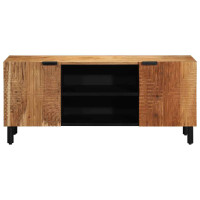Produktbild för TV-skåp 105x33x46 cm massivt trä akacia
