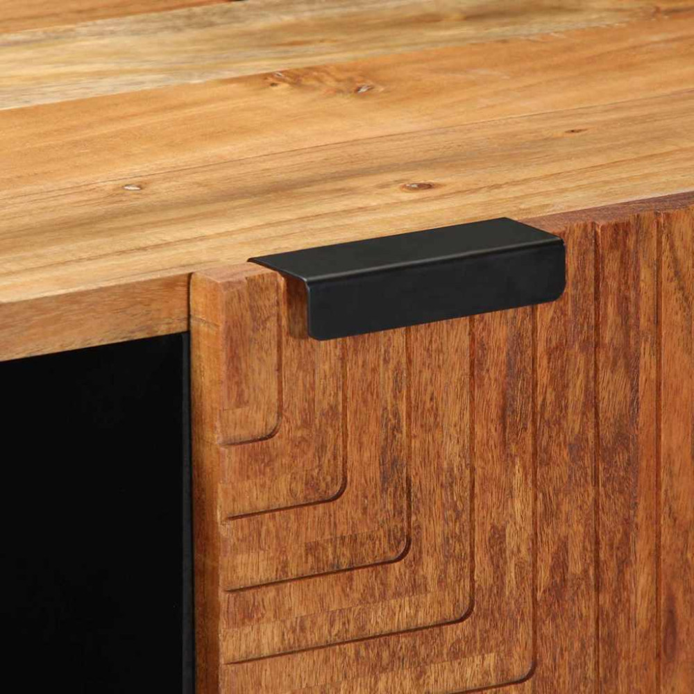 Produktbild för TV-skåp 105x33x46 cm massivt trä akacia