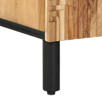 Produktbild för TV-skåp 105x33x46 cm massivt trä akacia
