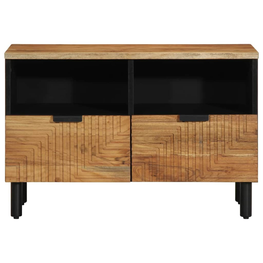 Produktbild för TV-skåp 70x33x46 cm massivt trä akacia