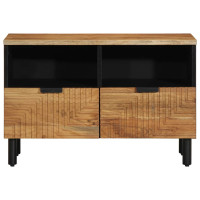 Produktbild för TV-skåp 70x33x46 cm massivt trä akacia