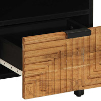 Produktbild för TV-skåp 70x33x46 cm massivt trä akacia