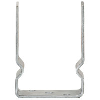 Produktbild för Staketankare 12 st silver 10x6x15 cm galvaniserat stål