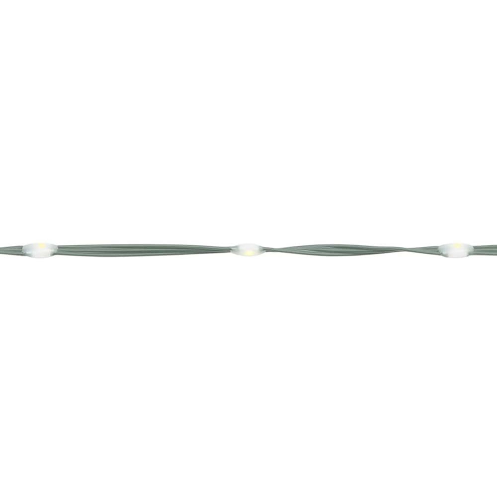 Produktbild för Julgran med strut varmvit 500 lysdioder 100x300 cm