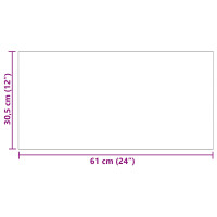 Produktbild för Självklistrande PVC-golvplankor 30,5 x 61 cm 28 pcs PVC