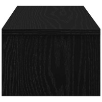 Produktbild för Monitorstativ svart ek 54x22x15 cm konstruerat trä