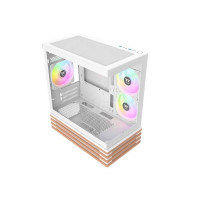 Produktbild för Thermaltake View 170 WS ARGB Snow, Micro Tower, PC, Vit, mic...