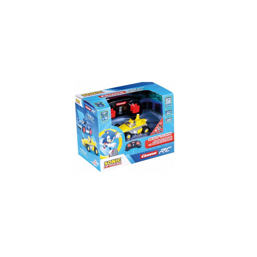 Produktbild för Carrera 370430023 Team Sonic Racing 1:43 RC-modellbil, nybör...
