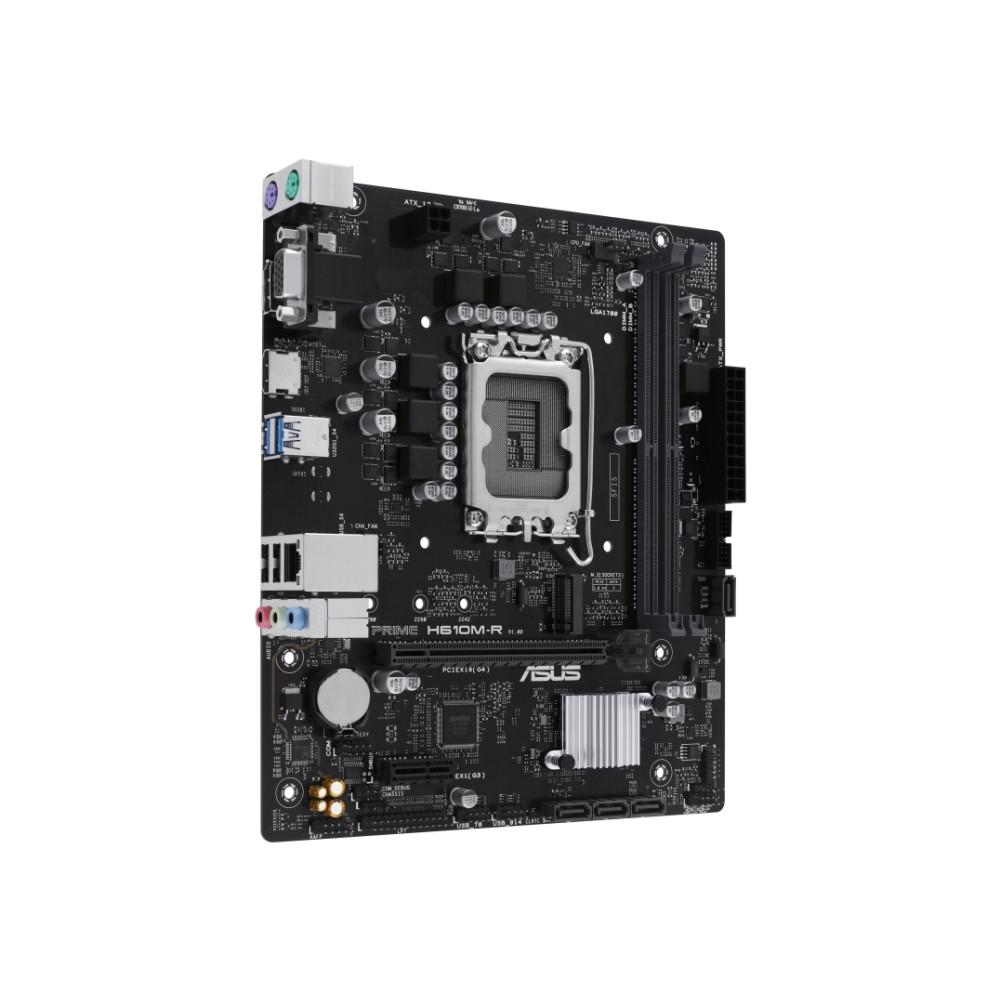 Produktbild för ASUS PRIME H610M-R-SI - moderkort - micro ATX - LGA1700-uttag - H610