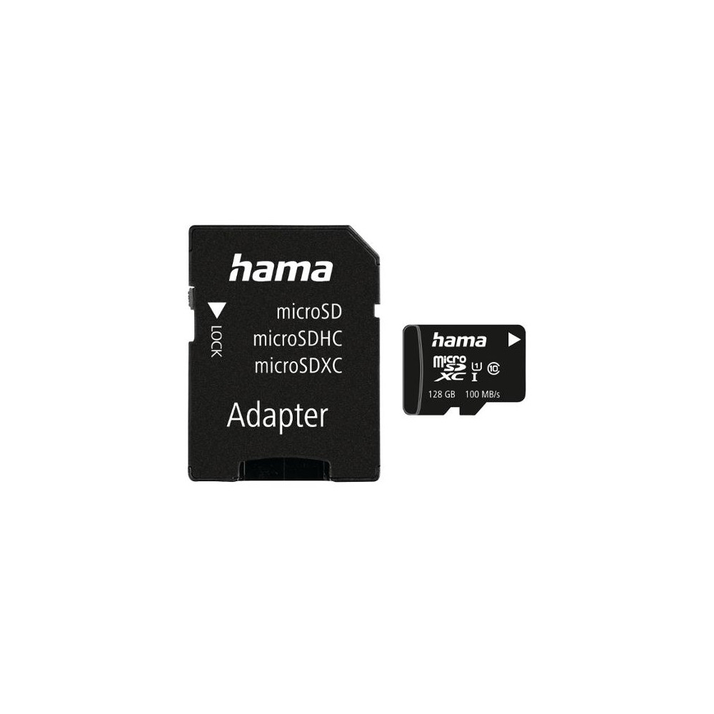 Produktbild för Minneskort HAMA Micro SDHC 128GB CL10
