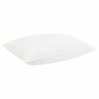 Produktbild för Täckeset med kudde 2 pcs Vit Bambu
