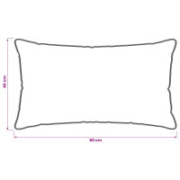 Produktbild för Täcksätt med kudde Vit 155 x 220 cm Bomull, Bambu, Polyester