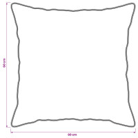 Produktbild för Täcksätt med kudde Vit 220 x 240 cm Bomull, Bambu, Polyester