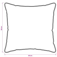Produktbild för Täcksätt med kudde Vit 240 x 260 cm Bomull, Bambu, Polyester