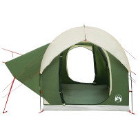 Produktbild för Bil tält med tak Grön 239 x 210 x 210 cm Polyester och Stål