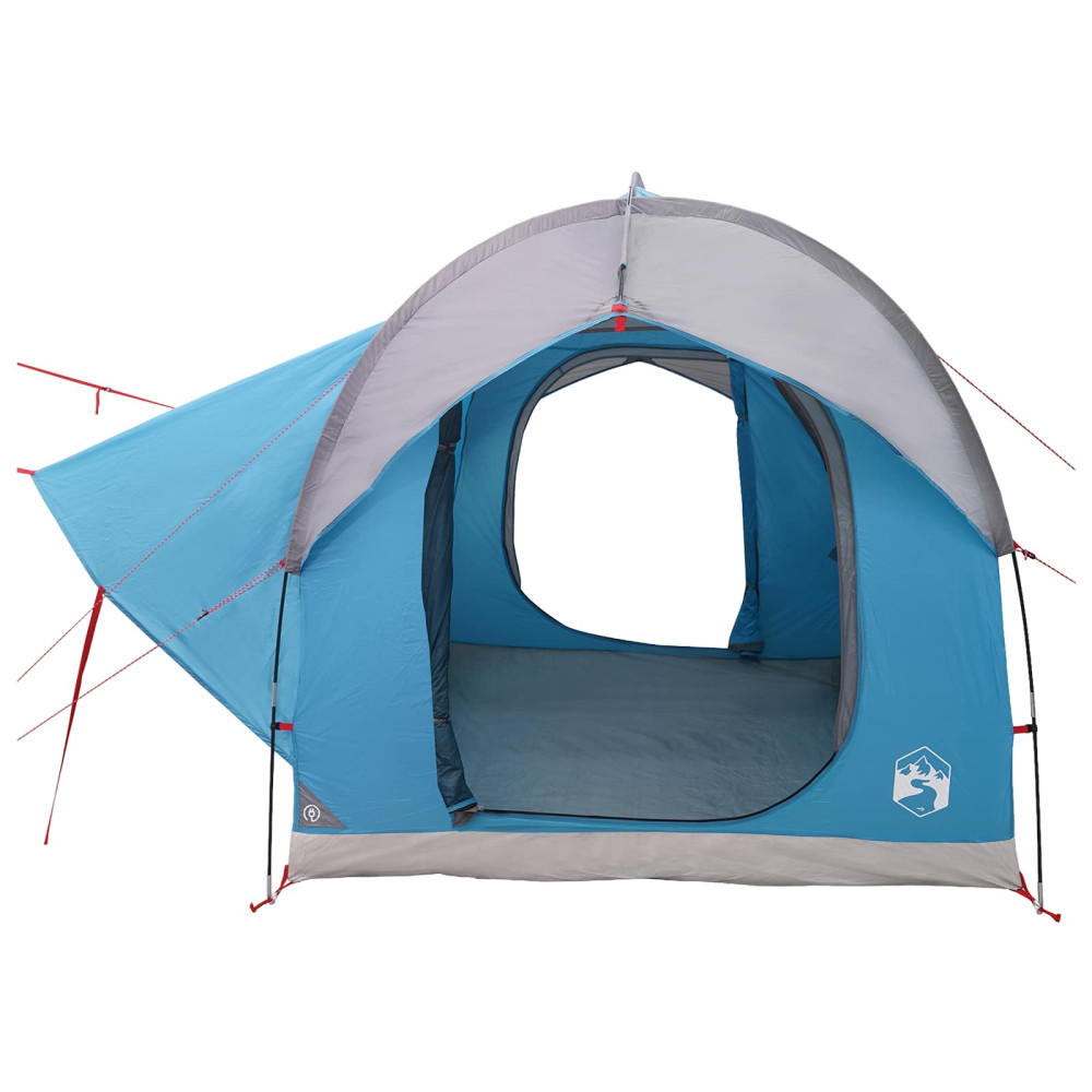Produktbild för Bil tält med tak Blå 239 x 210 x 210 cm Polyester och Stål
