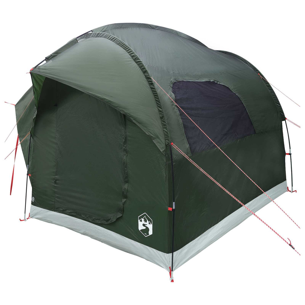 Produktbild för Bil tält med tak Armégrön 239 x 210 x 210 cm Polyester och Stål