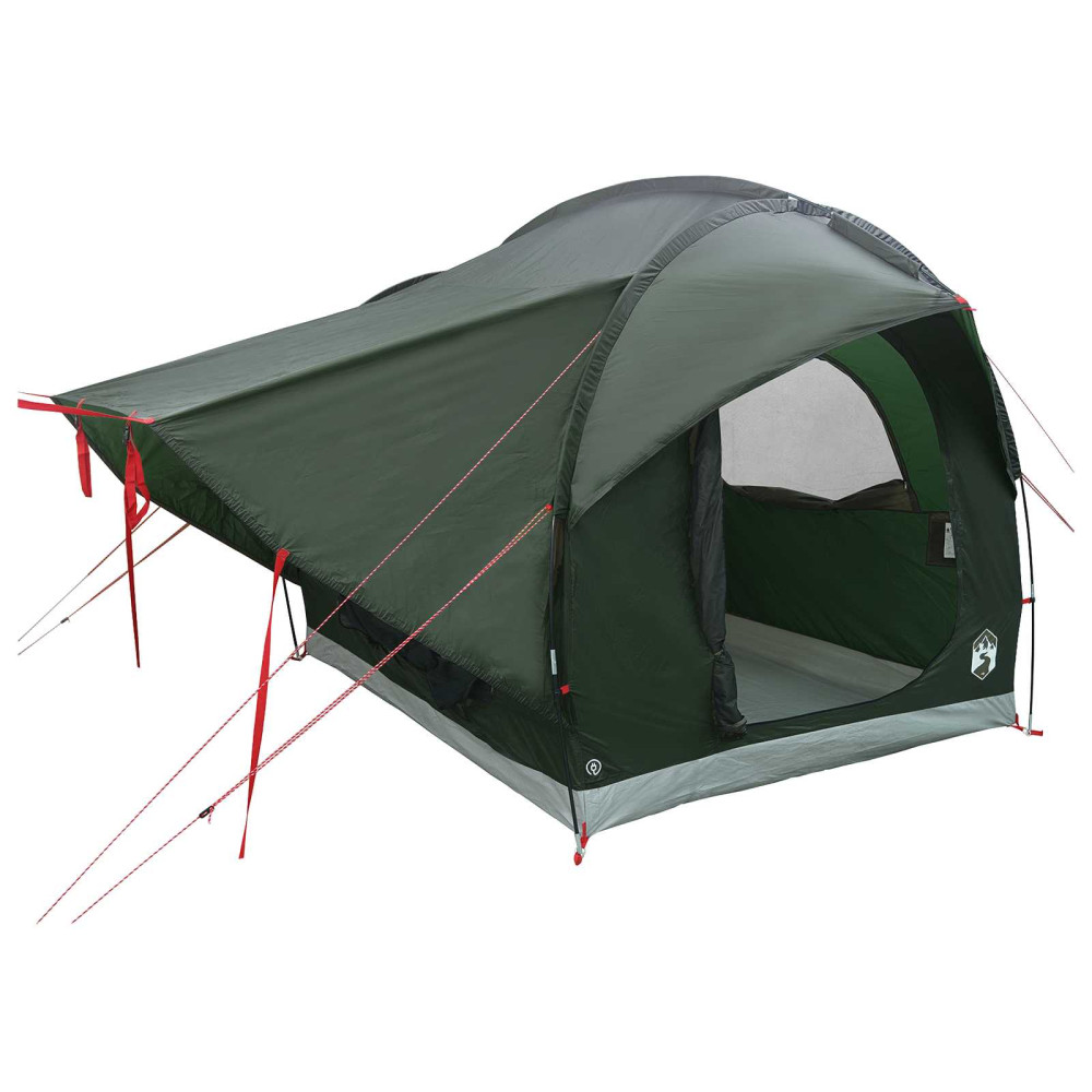 Produktbild för Bil tält med tak Armégrön 239 x 210 x 210 cm Polyester och Stål