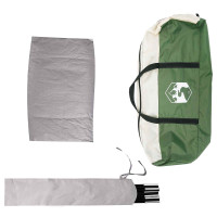 Produktbild för Bil tält med tak Grön 200 x 170 x 170 cm Polyester och Stål