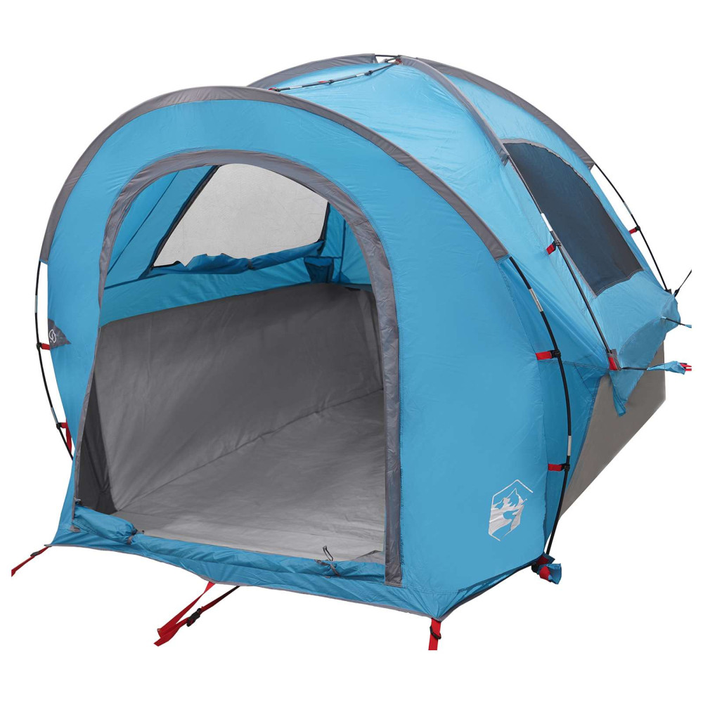 Produktbild för Bil tält med tak Blå 200 x 170 x 170 cm Polyester och Stål