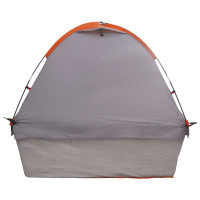 Produktbild för Bil tält Grå och orange 200 x 170 x 170 cm Polyester och Stål