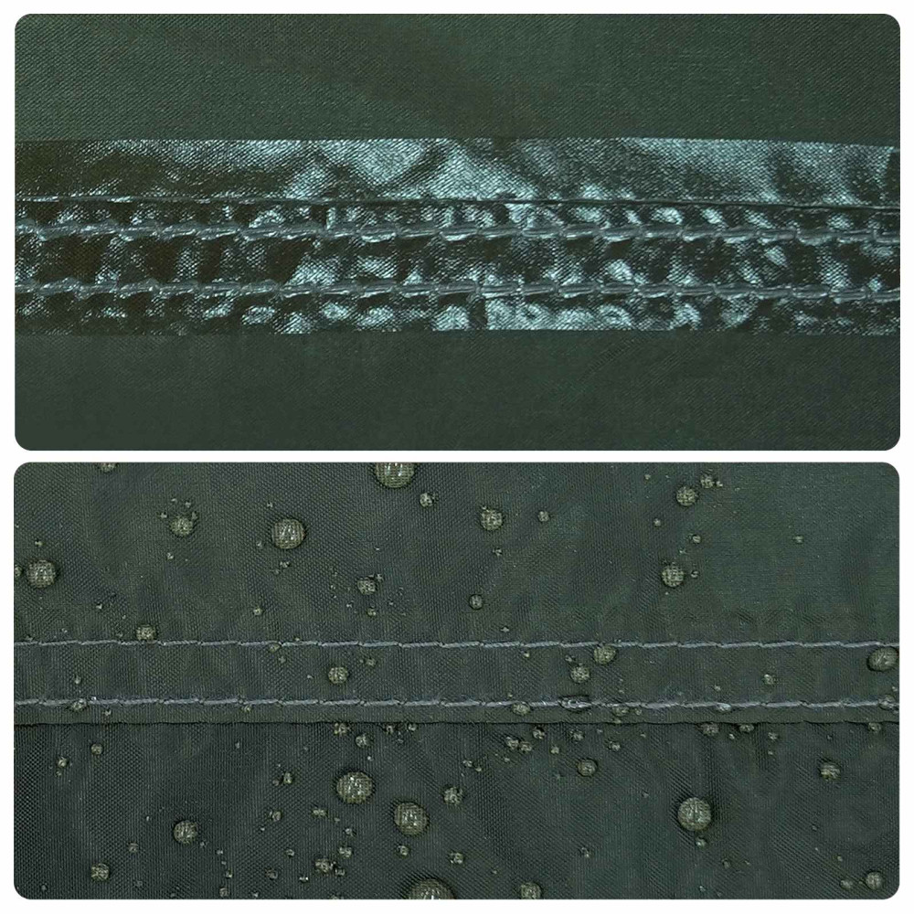 Produktbild för Bil tält med tak Armégrön 200 x 170 x 170 cm Polyester och Stål
