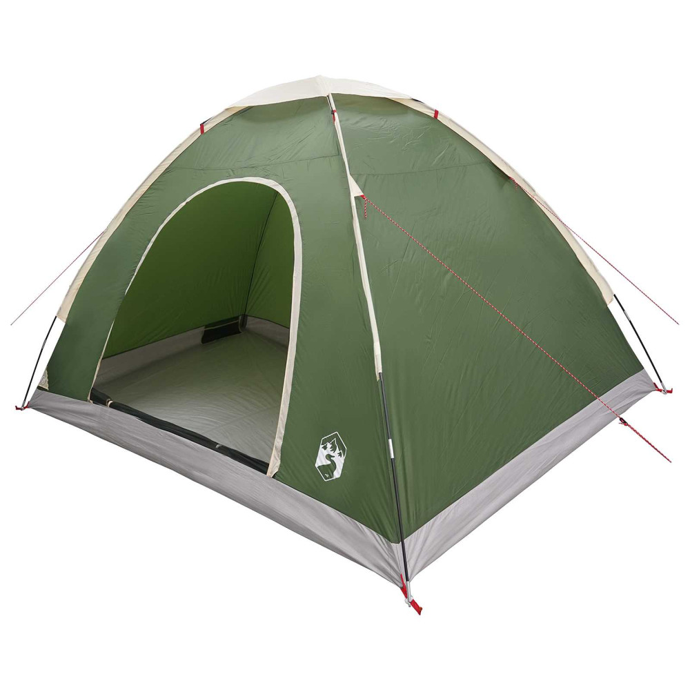 Produktbild för Campingtält med tak med luftventil Grön 275 x 215 x 125 cm