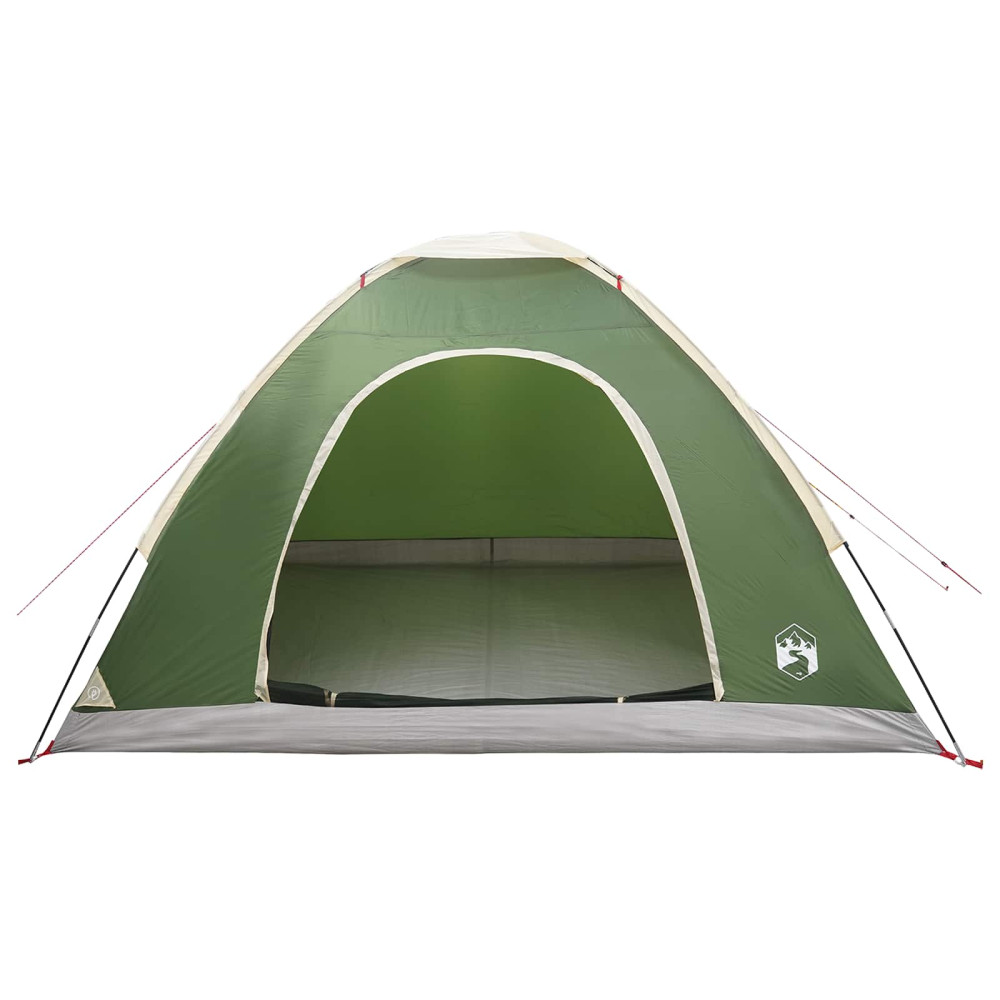 Produktbild för Campingtält med tak med luftventil Grön 275 x 215 x 125 cm