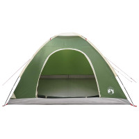 Produktbild för Campingtält med tak med luftventil Grön 275 x 215 x 125 cm