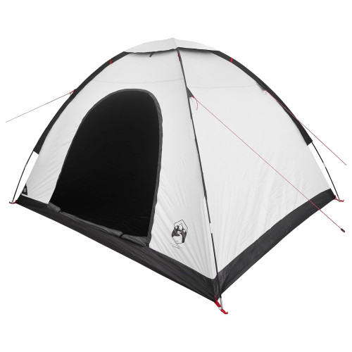 vidaXL Campingtält med tak Vit Blackout 275 x 215 x 125 cm