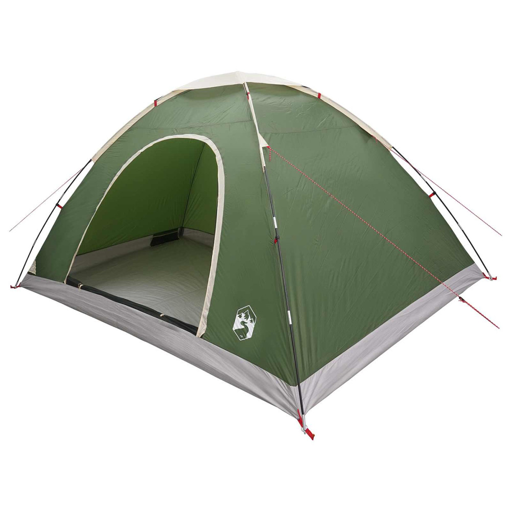 Produktbild för Campingtält med tak med luftventil Grön 335 x 275 x 180 cm