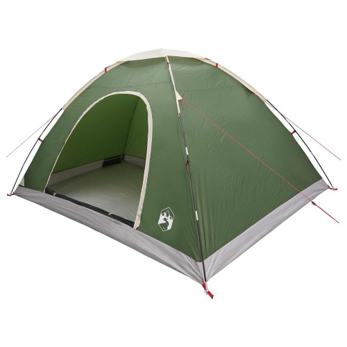 vidaXL Campingtält med tak med luftventil Grön 335 x 275 x 180 cm