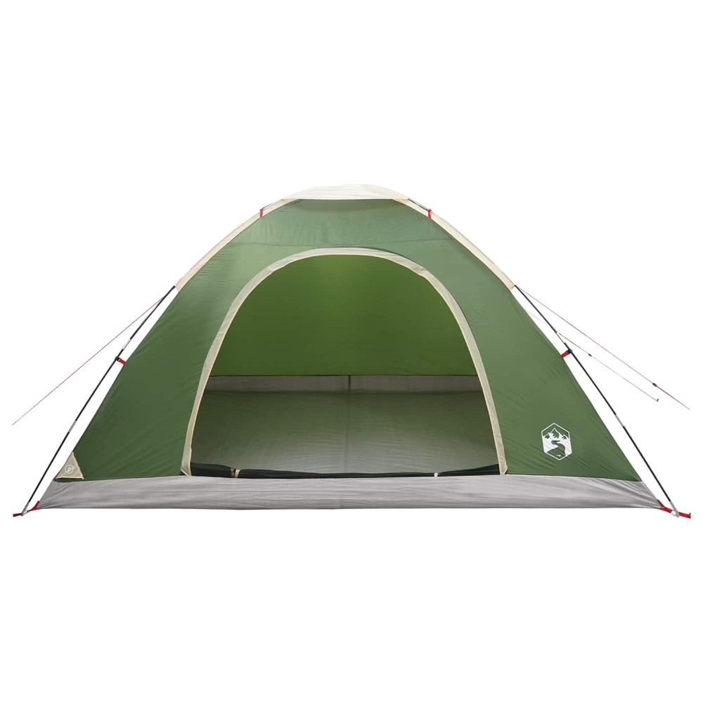 Produktbild för Campingtält med tak med luftventil Grön 335 x 275 x 180 cm