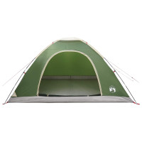 Produktbild för Campingtält med tak med luftventil Grön 335 x 275 x 180 cm