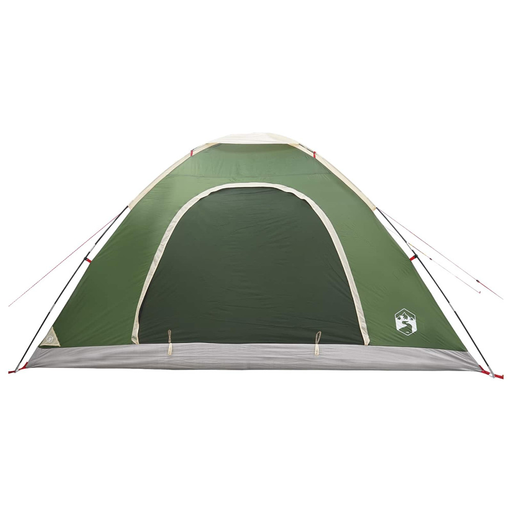 Produktbild för Campingtält med tak med luftventil Grön 335 x 275 x 180 cm