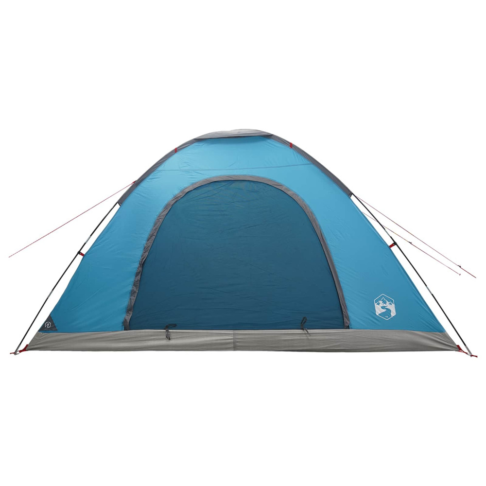 Produktbild för Campingtält med tak med luftventil Blå 335 x 275 x 180 cm